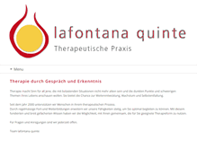 Tablet Screenshot of lafontana-quinte.ch